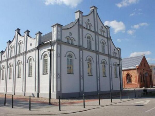 Белая синагога в Йонишкисе Белая синагога в Йонишкисе - Sputnik Lietuva