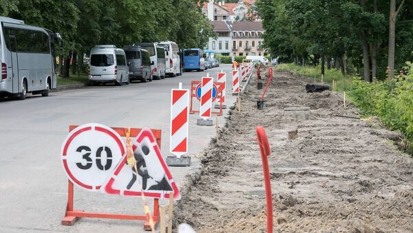 Реконструкция улиц Вильнюса - Sputnik Lietuva