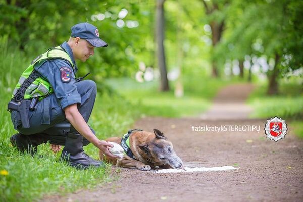 Акция Полиция избавляется от стереотипов Акция Полиция избавляется от стереотипов - Sputnik Lietuva