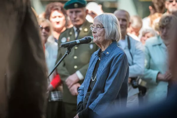 Открытие памятника первому бургомистру Каунаса Открытие памятника первому бургомистру Каунаса - Sputnik Lietuva