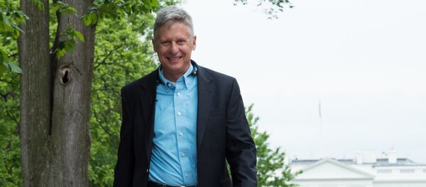 Кандидат в президенты США либерал Гэри Джонсон - Sputnik Литва