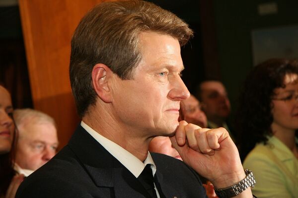 Президент Литвы Роландас Паксас Президент Литвы Роландас Паксас - Sputnik Литва