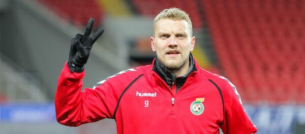 Матулевичус из сборной Литвы по футболу - Sputnik Lietuva