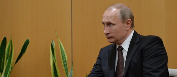 Президент России Владимир Путин Президент России Владимир Путин - Sputnik Литва