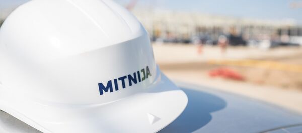 Каска стройкомпании Mitnija - Sputnik Литва