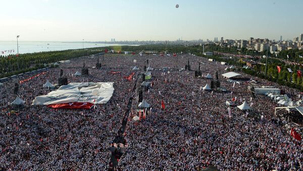 Массовые протесты в Турции - Sputnik Литва