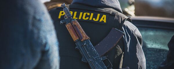 Latvijos valstybinė policija Latvijos valstybinė policija - Sputnik Lietuva