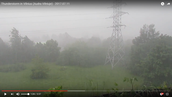 Буря в Вильнюсе - Sputnik Литва