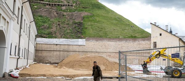 Гора Гедиминаса после ливня - Sputnik Литва