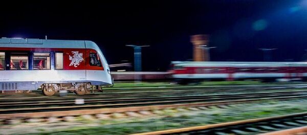 Ночной поезд Ночной поезд - Sputnik Lietuva