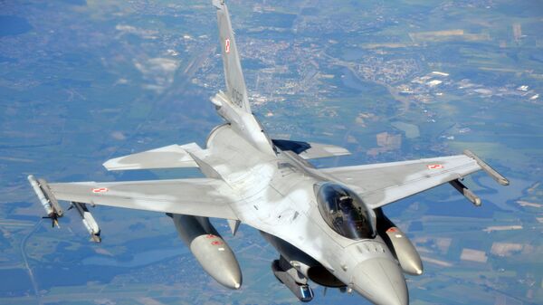 NATO F-16 naikintuvas - Sputnik Lietuva