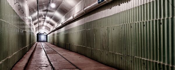 Тоннель ведущий в бункер Тоннель ведущий в бункер - Sputnik Литва