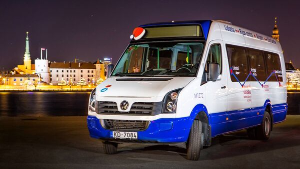 Латвийская компания Rigas mikroautobusu satiksme - Sputnik Литва