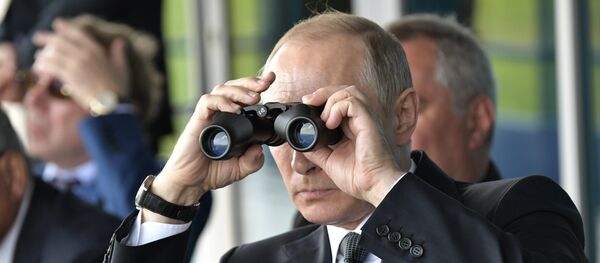 Президент РФ В. Путин - Sputnik Литва