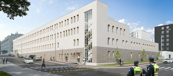 Проект комиссариата и тюрьмы в Вильнюсе Проект комиссариата и тюрьмы в Вильнюсе - Sputnik Lietuva