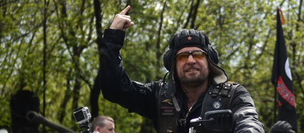 Открытие мотосезона Ночные волки в Москве Открытие мотосезона Ночные волки в Москве - Sputnik Lietuva