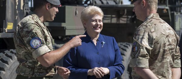 Даля Грибаусйкате на учениях Tobruq Legacy 2017 Даля Грибаусйкате на учениях Tobruq Legacy 2017 - Sputnik Литва