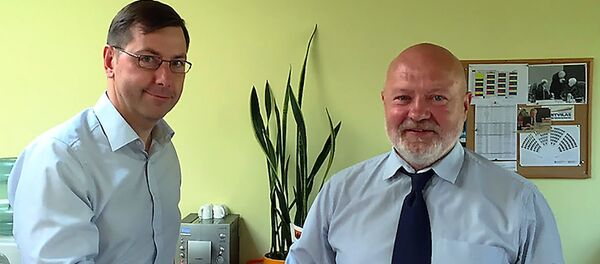 Глава оппозиционный фракции парламента Литвы движение либералов  Евгениюс Гентвилас - Sputnik Lietuva