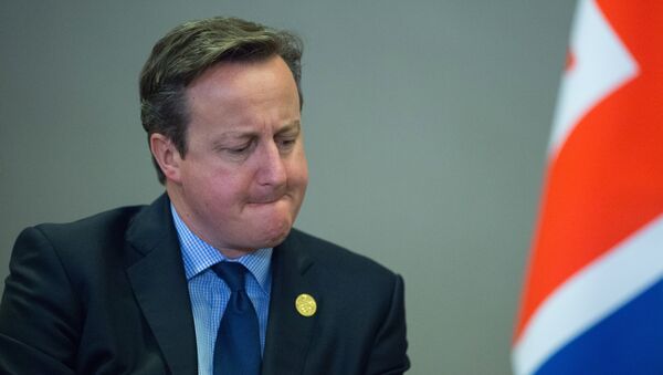 Премьер-министр Соединенного Королевства Великобритании и Северной Ирландии Дэвид Кэмерон - Sputnik Lietuva