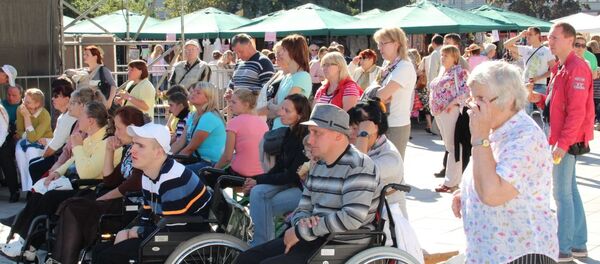 Слушатели концерта Будем вместе в Литве Слушатели концерта Будем вместе в Литве - Sputnik Lietuva