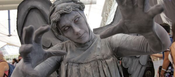 Плачущий ангел из британского телешоу - Sputnik Литва