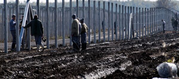 Беженцы в Венгрии - Sputnik Литва