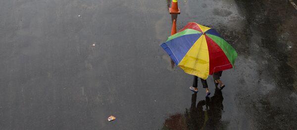 Дождливая погода, архивное фото - Sputnik Литва