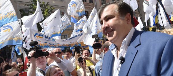 Саакашвили - Sputnik Литва