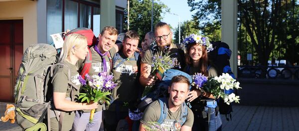 Возвращение участников Миссия Сибирь 2017 Возвращение участников Миссия Сибирь 2017 - Sputnik Lietuva