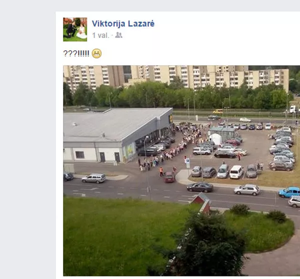 Сообщение Viktorija Lazarė в Facebook Сообщение Viktorija Lazarė в Facebook - Sputnik Lietuva