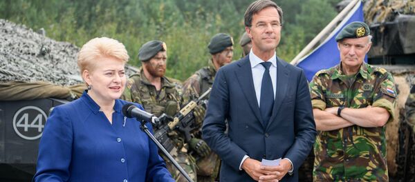 Грибаускайте и Рютте Грибаускайте и Рютте - Sputnik Литва