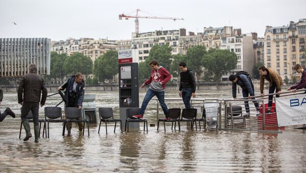 Наводнение в Париже - Sputnik Lietuva
