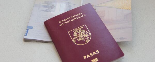 Литовские паспорта - Sputnik Литва