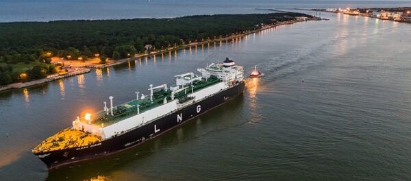 Газовоз Clean Ocean, архивное фото - Sputnik Литва