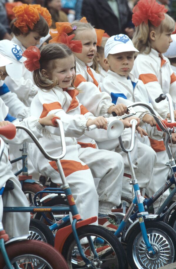 Гонка на велосипедах для дошкольников - Sputnik Литва