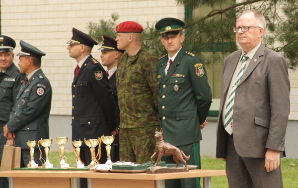Руководство погранслужбы Литвы перед вручением наград - Sputnik Lietuva
