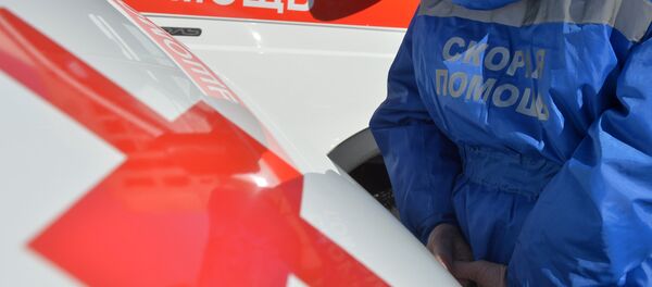 Вручение автомобилей Скорой медицинской помощи учреждениям здравоохранения Республики Татарстан Вручение автомобилей Скорой медицинской помощи учреждениям здравоохранения Республики Татарстан - Sputnik Lietuva