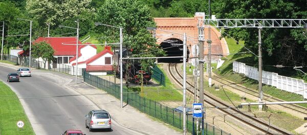 Каунасский железнодорожный тоннель Каунасский железнодорожный тоннель - Sputnik Литва