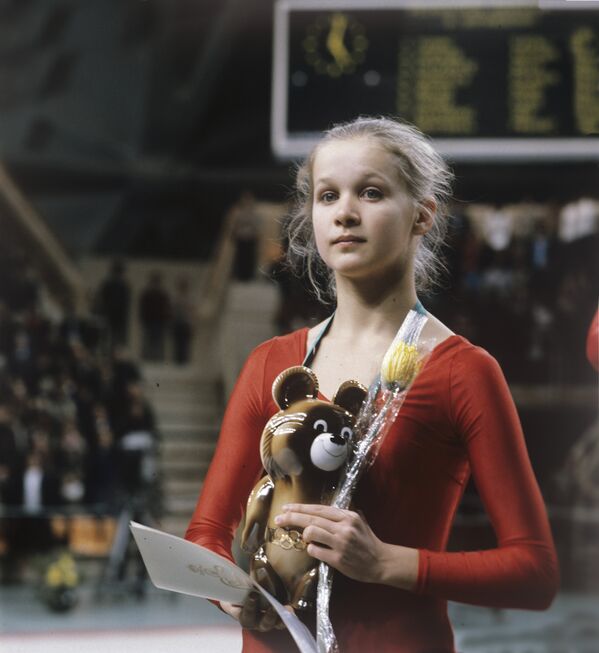 Абсолютная чемпионка СССР по художественной гимнастике Даля Куткайте - Sputnik Lietuva