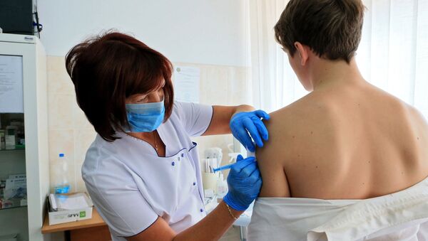 Вакцинация против гриппа, архивное фото - Sputnik Lietuva