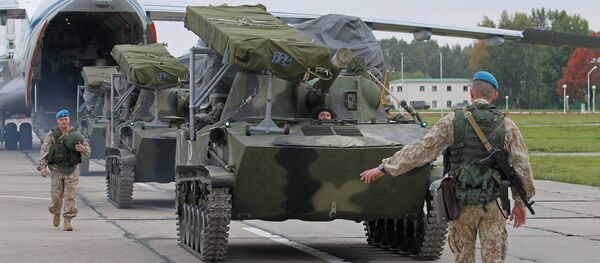 Российско-белорусские стратегические учения Запад-2013 - Sputnik Lietuva