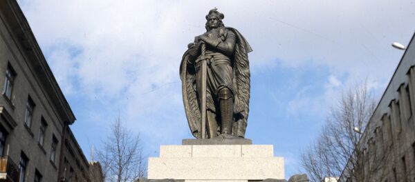 Памятник великому князю Литвы Витаутасу Памятник великому князю Литвы Витаутасу - Sputnik Литва