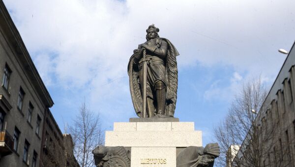 Памятник великому князю Литвы Витаутасу - Sputnik Литва