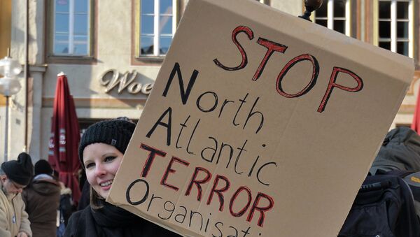 Акции протеста против НАТО - Sputnik Lietuva