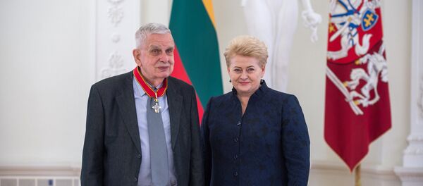 Даля Грибаускайте и Томас Венцлова - Sputnik Lietuva