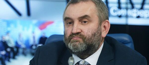 Доцент кафедры истории южных и западных славян Исторического факультета МГУ Юрий Борисёнок Доцент кафедры истории южных и западных славян Исторического факультета МГУ Юрий Борисёнок - Sputnik Литва