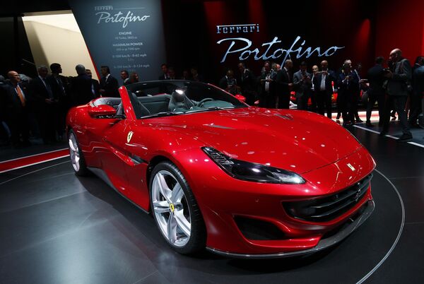 Новая модель Ferrari Portofino - Sputnik Литва