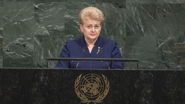 Речь Дали Грибаускайте на Генеральной Асамблее ООН - Sputnik Lietuva