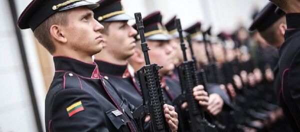 Lietuvos karo akademija kursantai Lietuvos karo akademija kursantai - Sputnik Lietuva