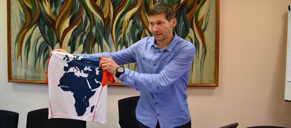 Пожарный-спасатель Айдас Ардзияускас Пожарный-спасатель Айдас Ардзияускас - Sputnik Lietuva